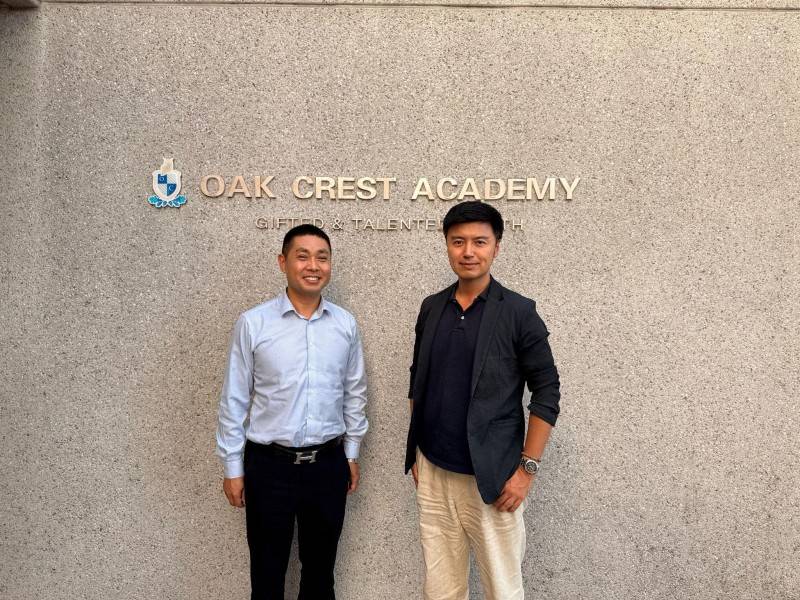 河南宋都商会代表访问洛杉矶（原报道配图）